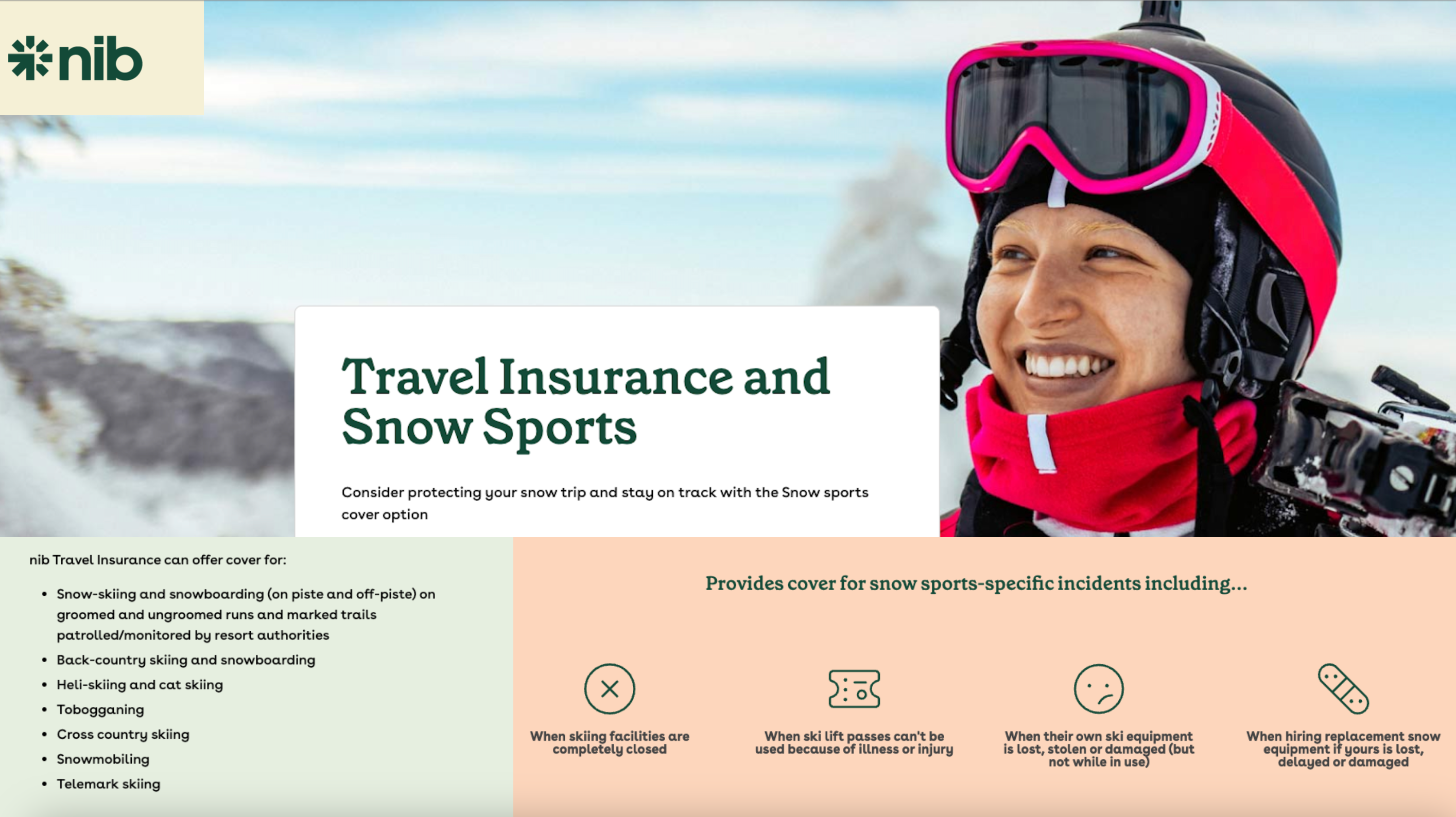 Japan snow travel insurance quotes