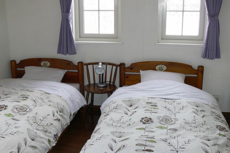 Western Twin Room with ensuite accommodating up to 2 guests 